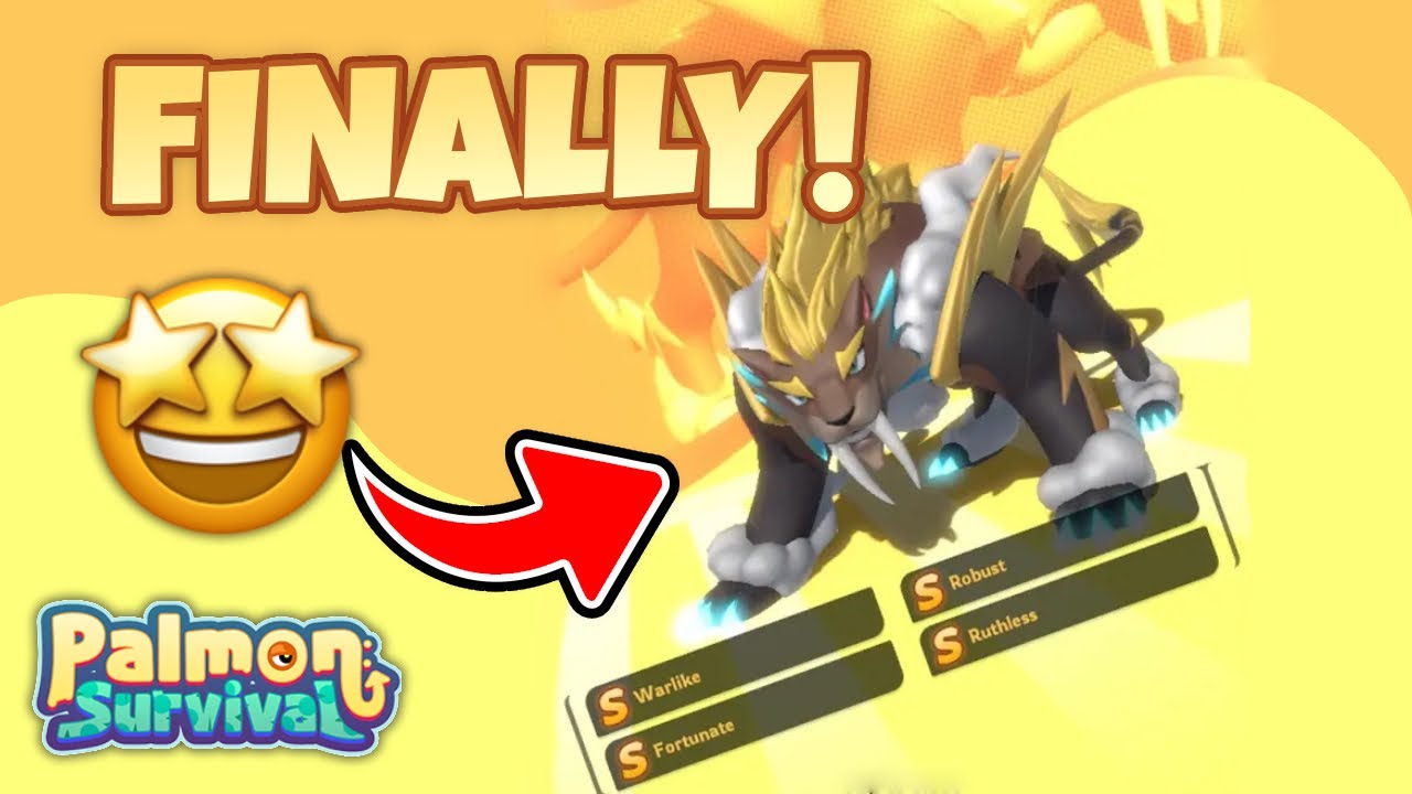 I FINALLY HAVE THUNDERTOOTH 🐯⚡️| Palmon Survival