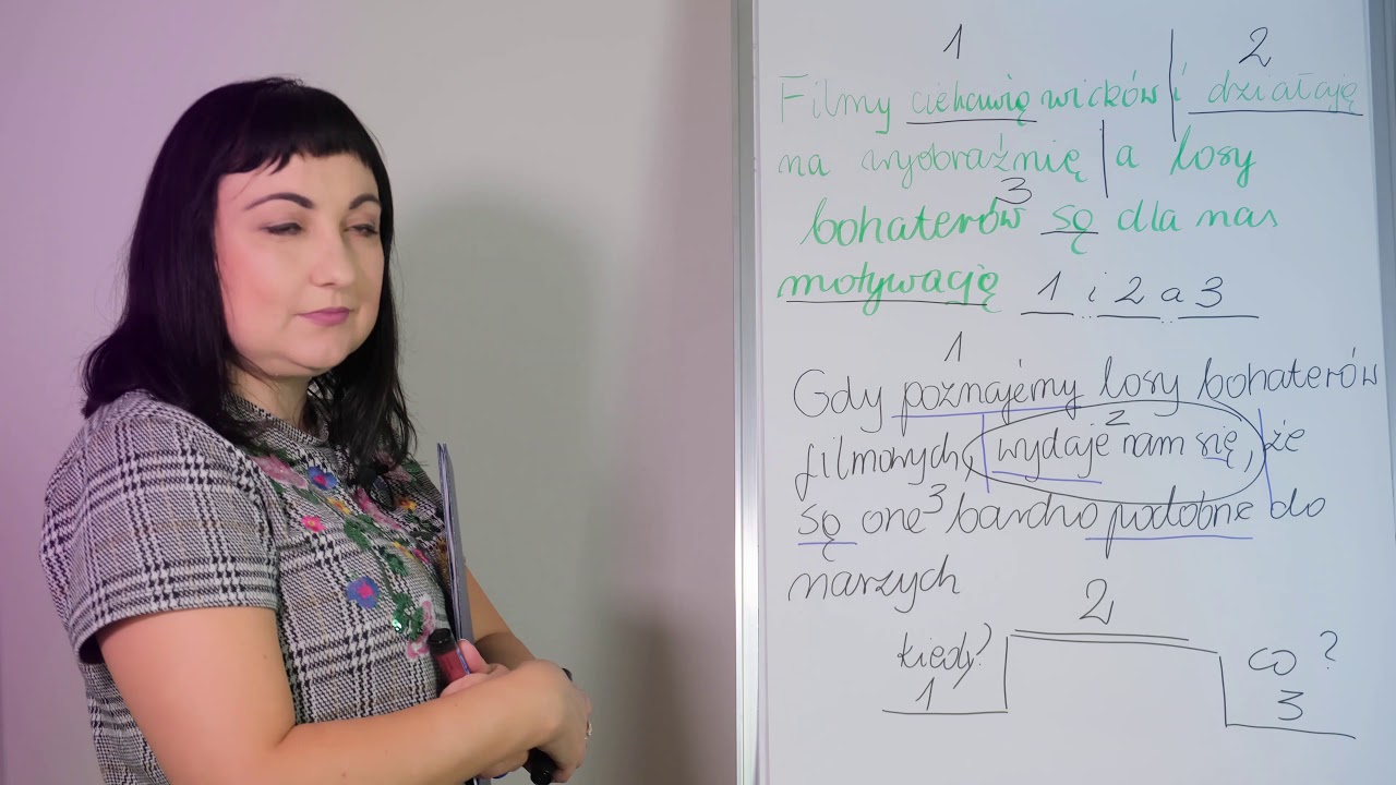 45. Zdania wielokrotnie złożone. Egzamin na zakończenie klas &oacute;smych.