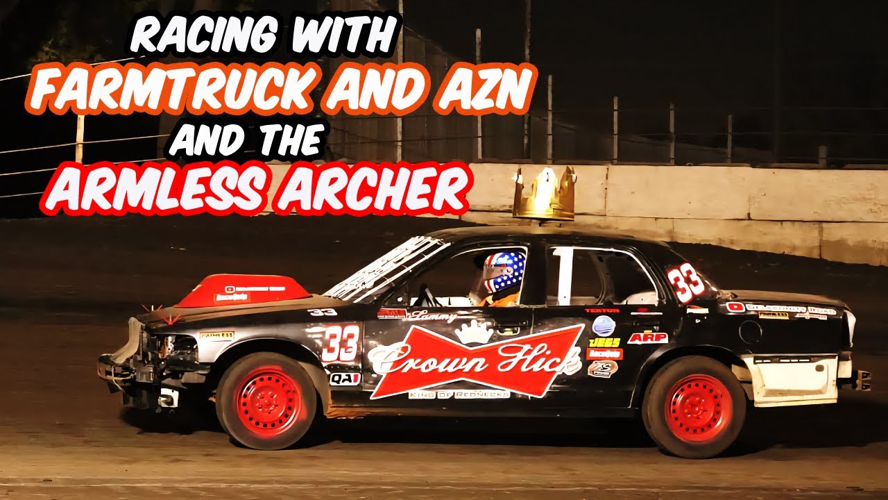 ENDURO RACING WITH FARMTRUCK AND AZN AND THE ARMLESS ARCHER!! #dirtracing #racing #racecar