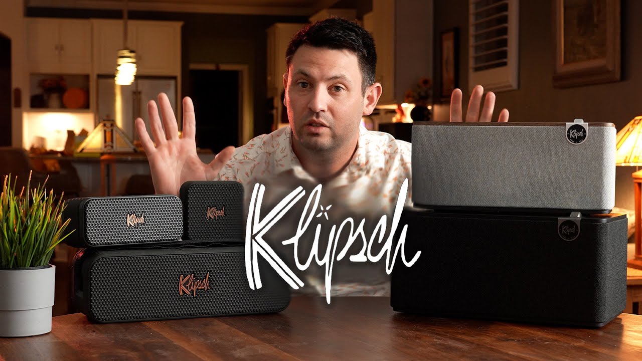 I take a look at Klipsch's latest Bluetooth Speaker Lineup!