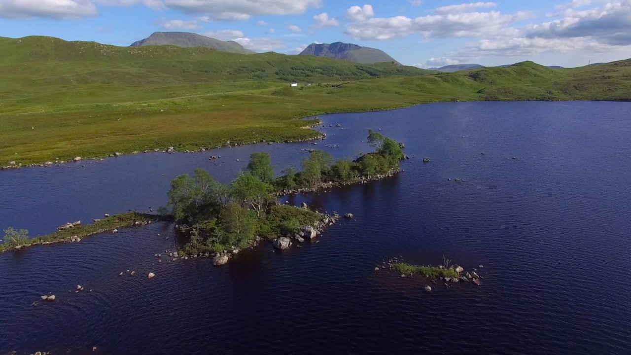 Lochan na h Achlaise Drone 24th July 2017
