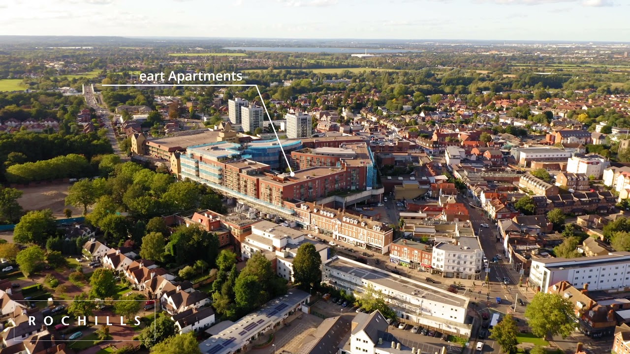 Walton-On-Thames Drone Footage.