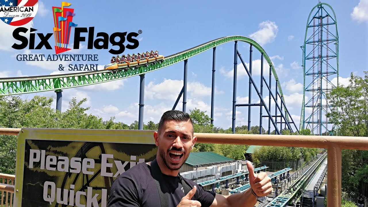 SIX FLAGS GREAT ADVENTURE (1) | El TITÁN de la Costa Este