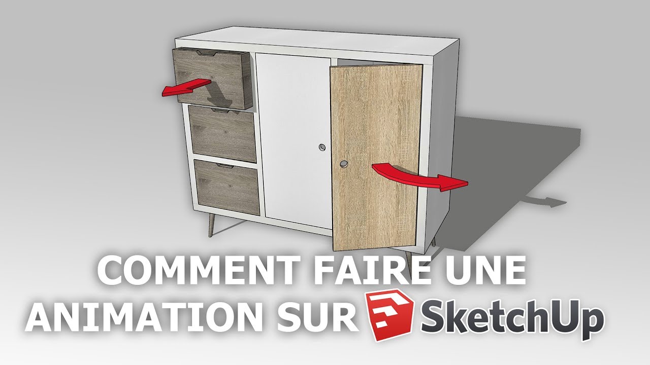 Comment faire une animation sur Sketchup sans plugin ?