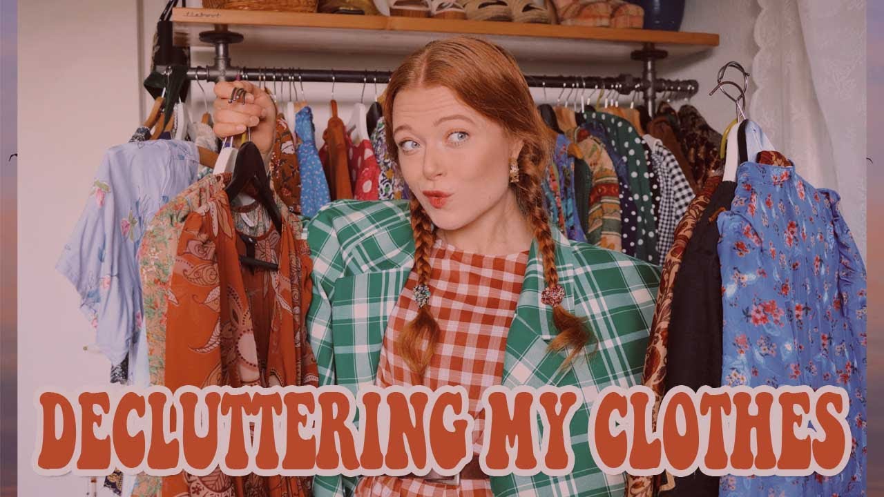 Forcing Myself To Declutter My Vintage Wardrobe