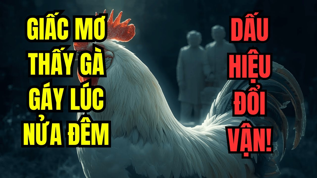 GIẤC MƠ THẤY GÀ GÁY LÚC NỬA ĐÊM – DẤU HIỆU ĐỔI VẬN!