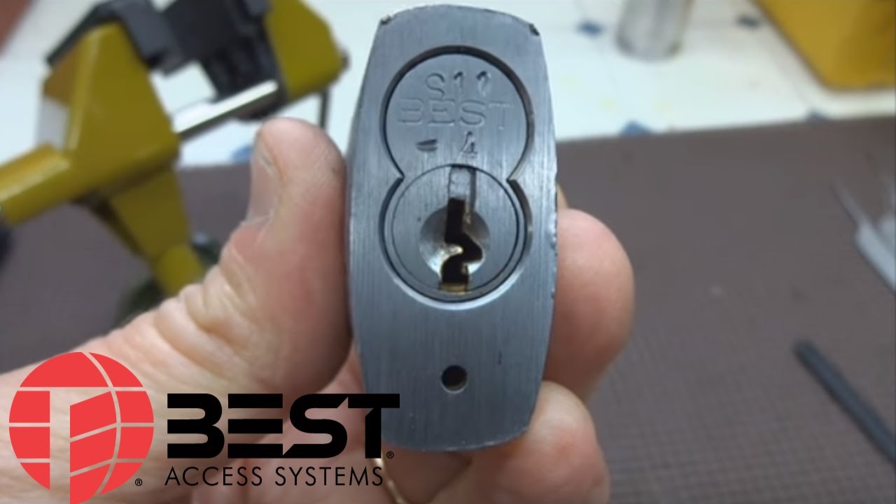 (165) Best Padlock PKS WC Keyway Picked Open to Control