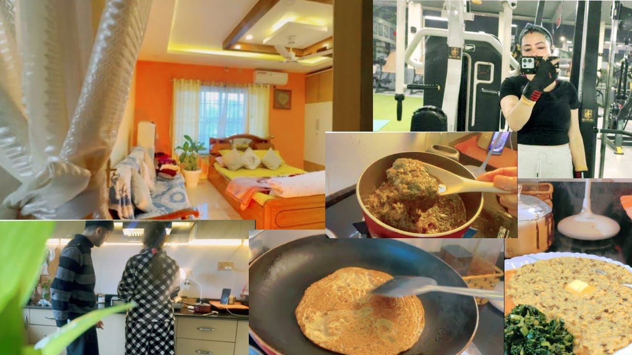 Body m iron Kami ho , Bedroom decor Delicious breakfast lunch n dinner,, Workout 🏋️ 