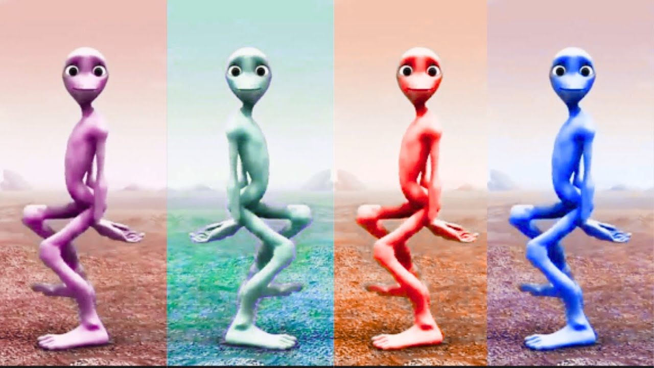 Baby Calm Down FULL HD | & Rema Official Music Video 2024 | Funny Viral Alien Dance USA