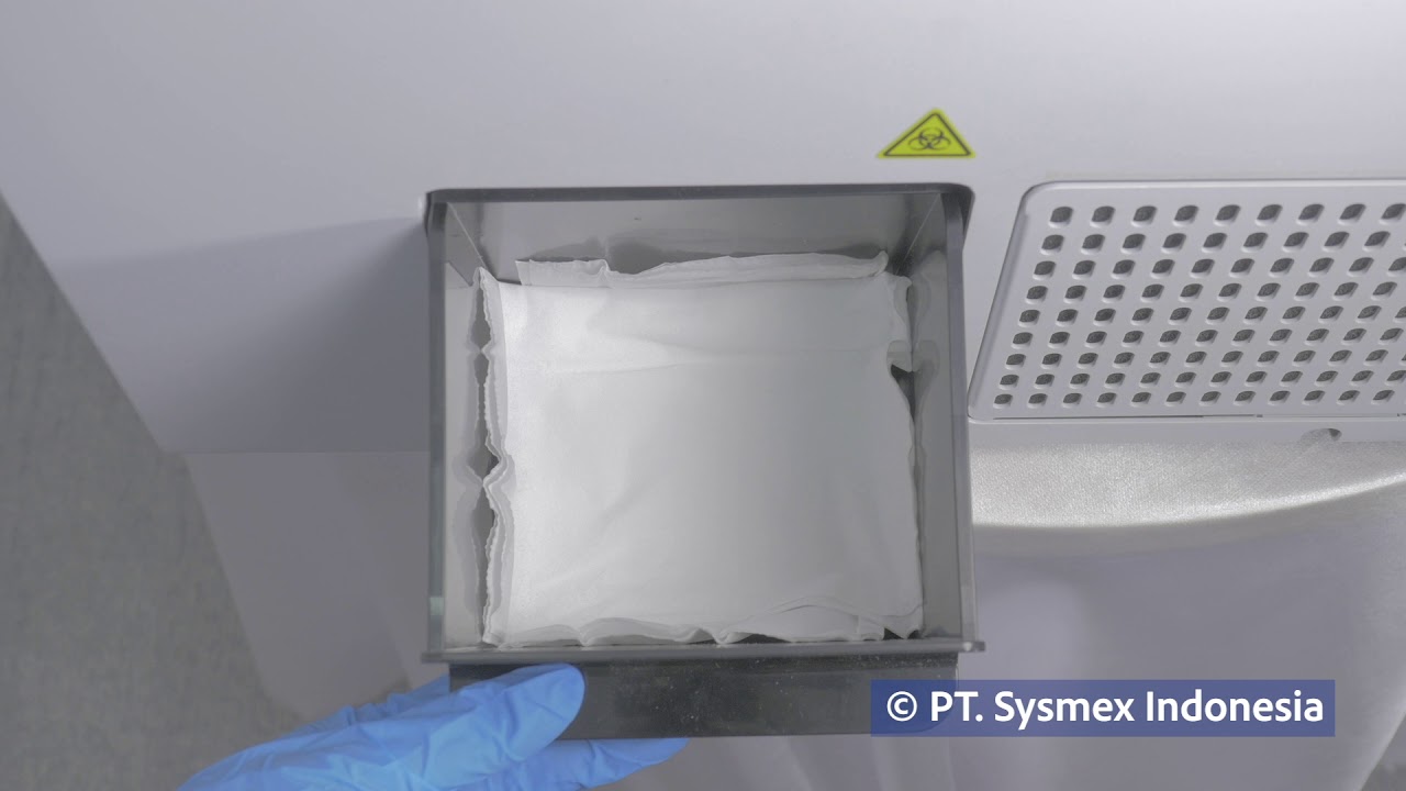Sysmex CS-1600, 3e. Operasional Alat (Mengganti dan Menambah Consumable)