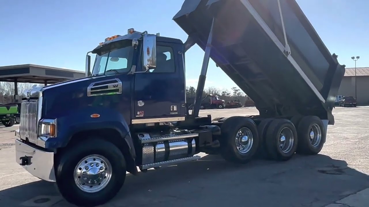 2016 Western Star Tri Axle Dump Truck For Sale Automaitc Transmission