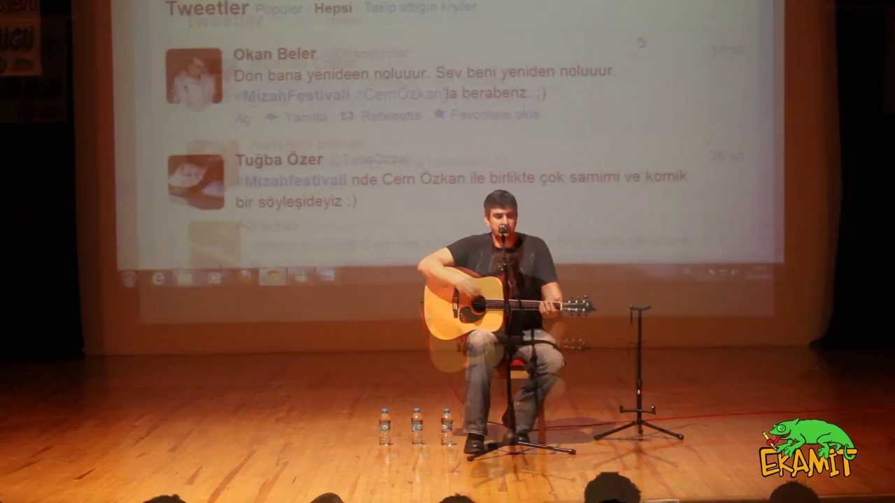 Cem &Ouml;zkan - EgeMizahFEST 2012 Akustik Konser & S&ouml;yleşi