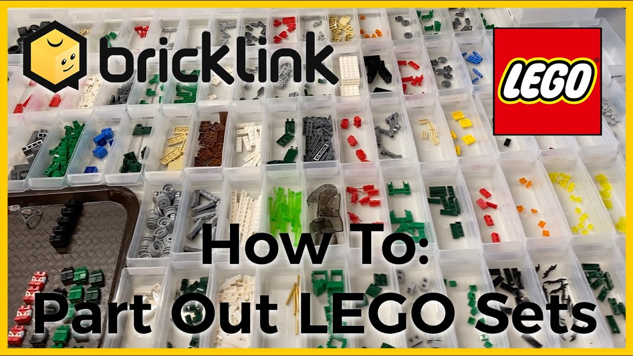 Как разобрать наборы LEGO на BrickLink