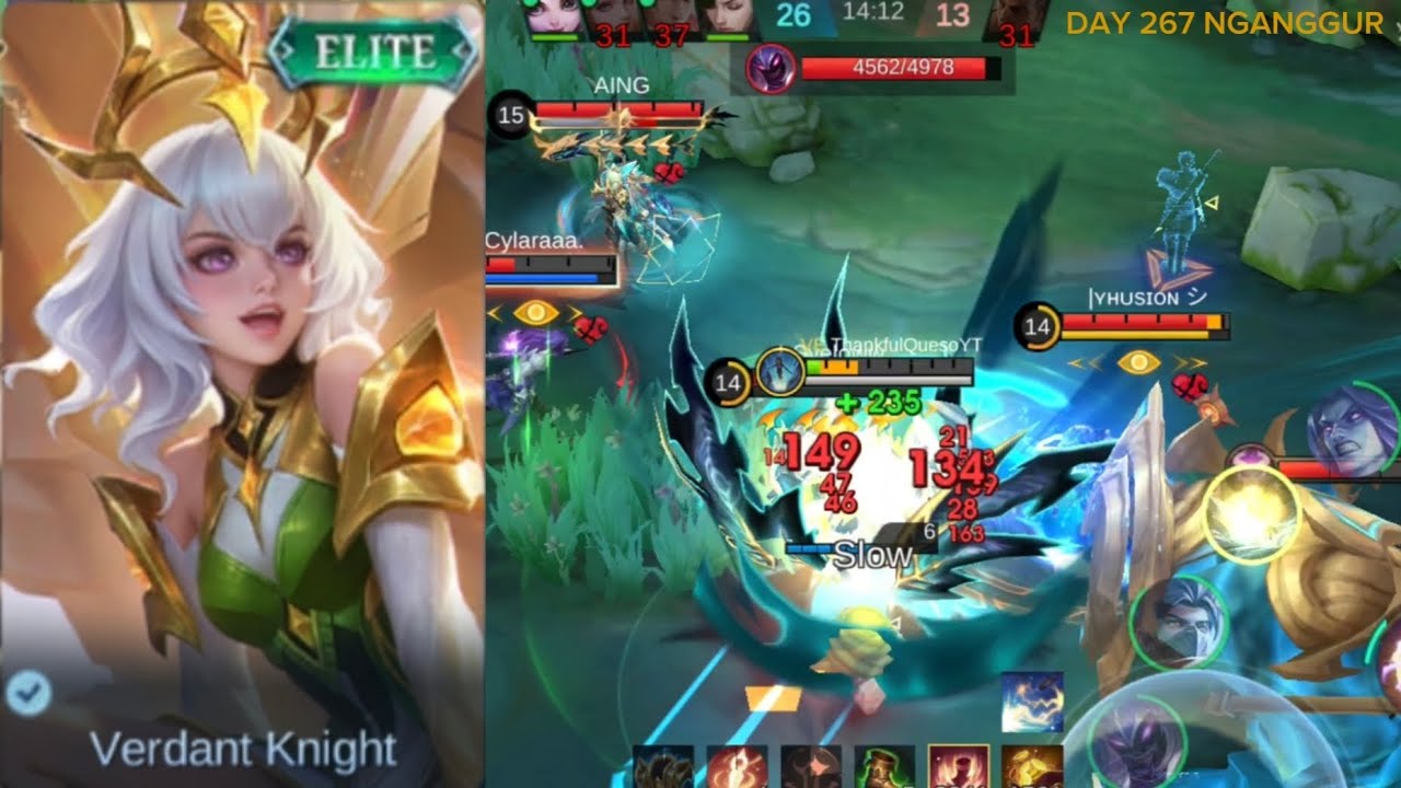 Riview skin EDITH...!!! VERDANT KNIGHT...!!! 