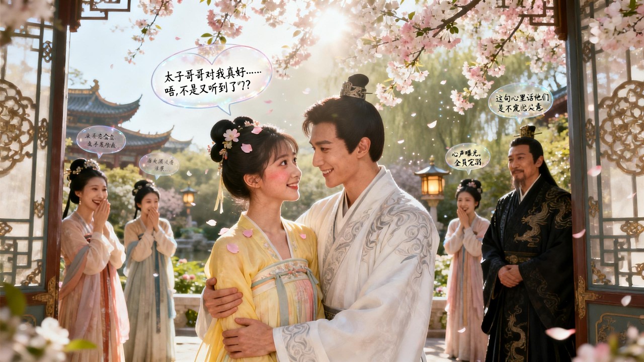 Princess Can't Hide Her Thoughts, Yet Cold-Faced Emperor Begs for My Compliments Daily? #250924bdB2