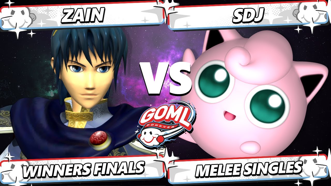 GOML 2025 WINNERS FINALS - Zain (Marth) Vs. SDJ (Jigglypuff) Smash Melee - SSBM