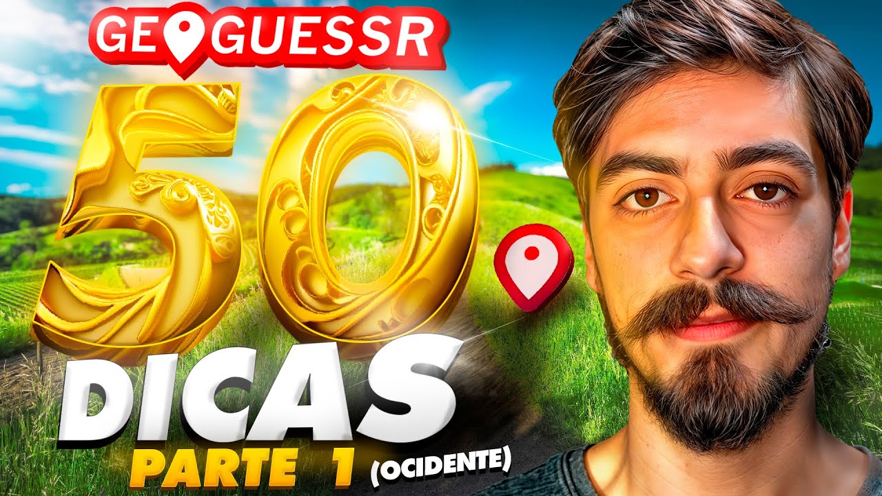 50 DICAS RÁPIDAS E NECESSÁRIAS PARA O GEOGUESSR! - Parte 1 (Ocidente)