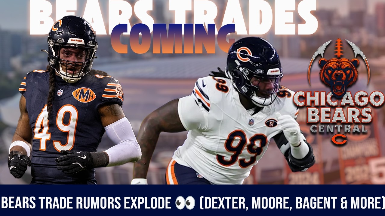 Bears Trade Rumors EXPLODE 👀 (Dexter, Moore, Bagent & MORE) | 5 Edge Rusher to Watch At Combine