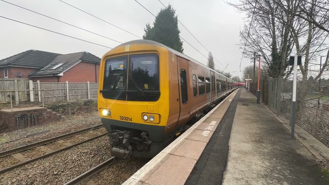 WMR class 323 departs Blake Street