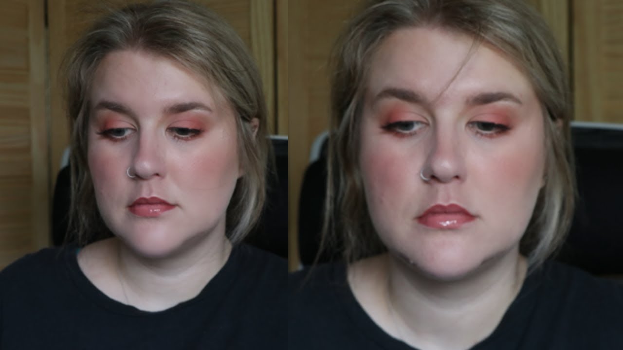 Peach Makeup Look!