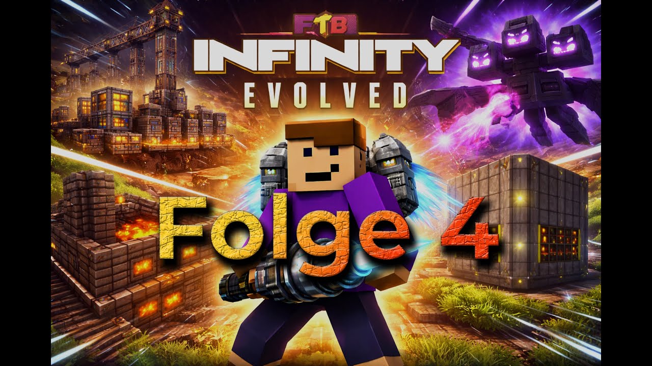 🌲⚔️ FTB Infinity Evolved Gameplay – Wie heftig ist die Nacht wirklich? | Folge 4