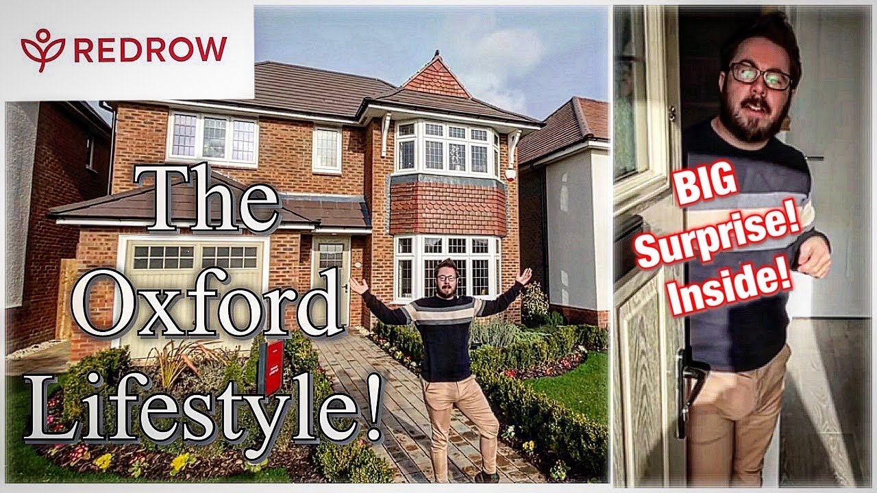 Redrow - BIG SURPRISE INSIDE 'THE OXFORD LIFESTYLE' - Show Home Tour - Midsummer Meadow New Build UK