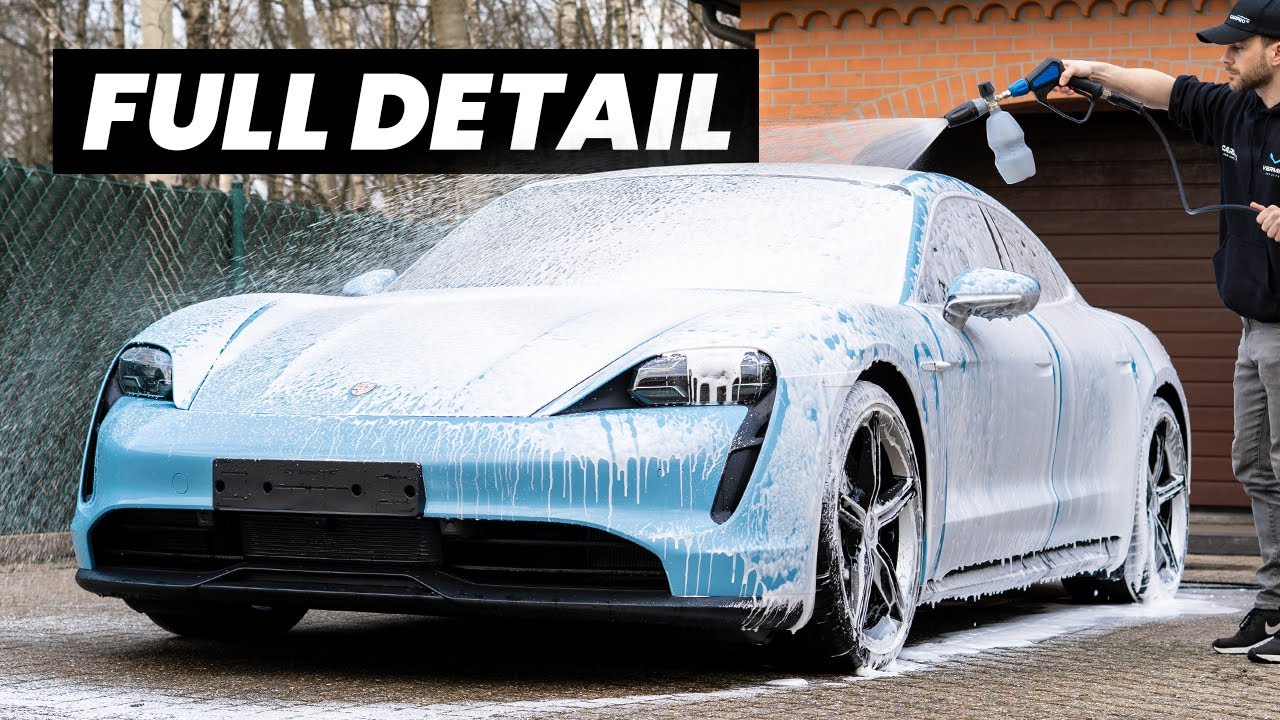 Porsche Taycan 4S - Wash, Polish & Ceramic Coating - Full Detail