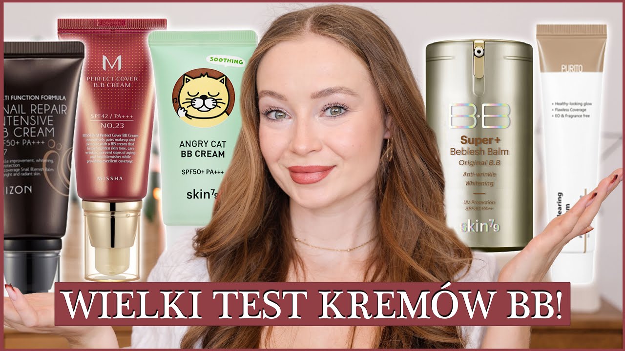 WIELKI 12 H TEST KOREAŃSKICH KREMÓW BB