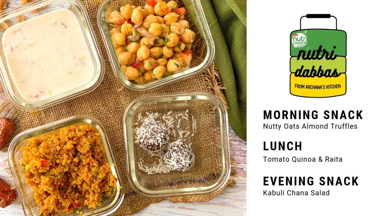Healthy Office Lunch Box Recipes - Episode 1 - Nutri Dabba by Archana's Kitchen