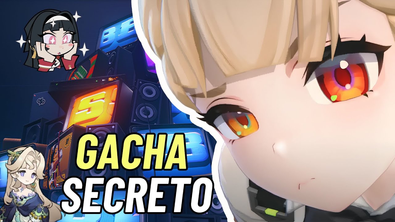 Muita SORTE no Gacha secreto atrás da BOLA da COELHINHA e da MAMÃE -(Zenless Zone Zero/Reverse 1999)