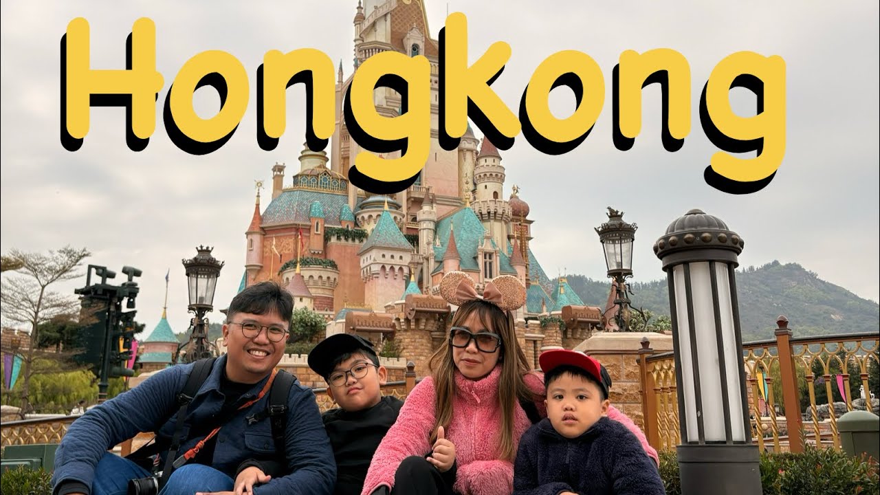 Hongkong family trip | Disneyland | Nongping 360 | Peak Tram | Victoria Harbour 