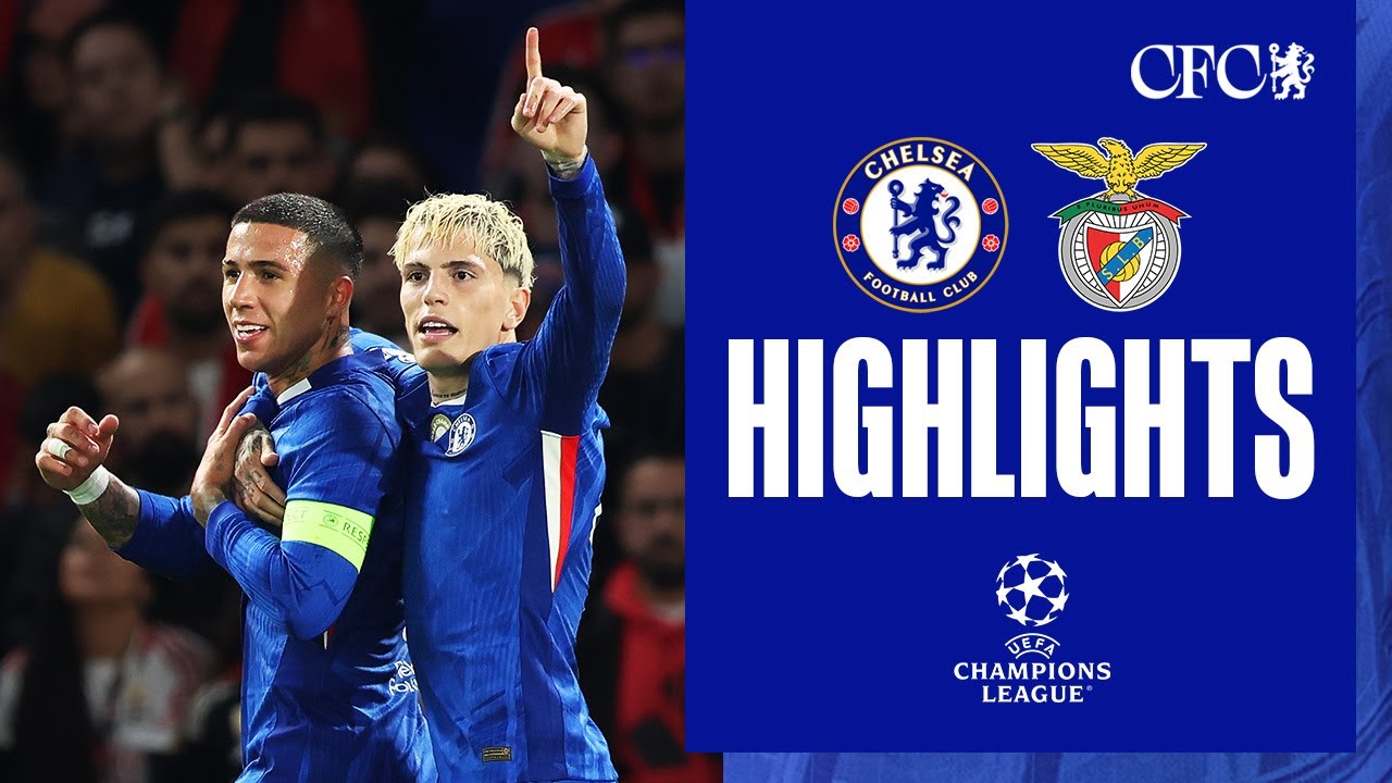 Chelsea 1-0 Benfica | HIGHLIGHTS | Champions League 2025/26