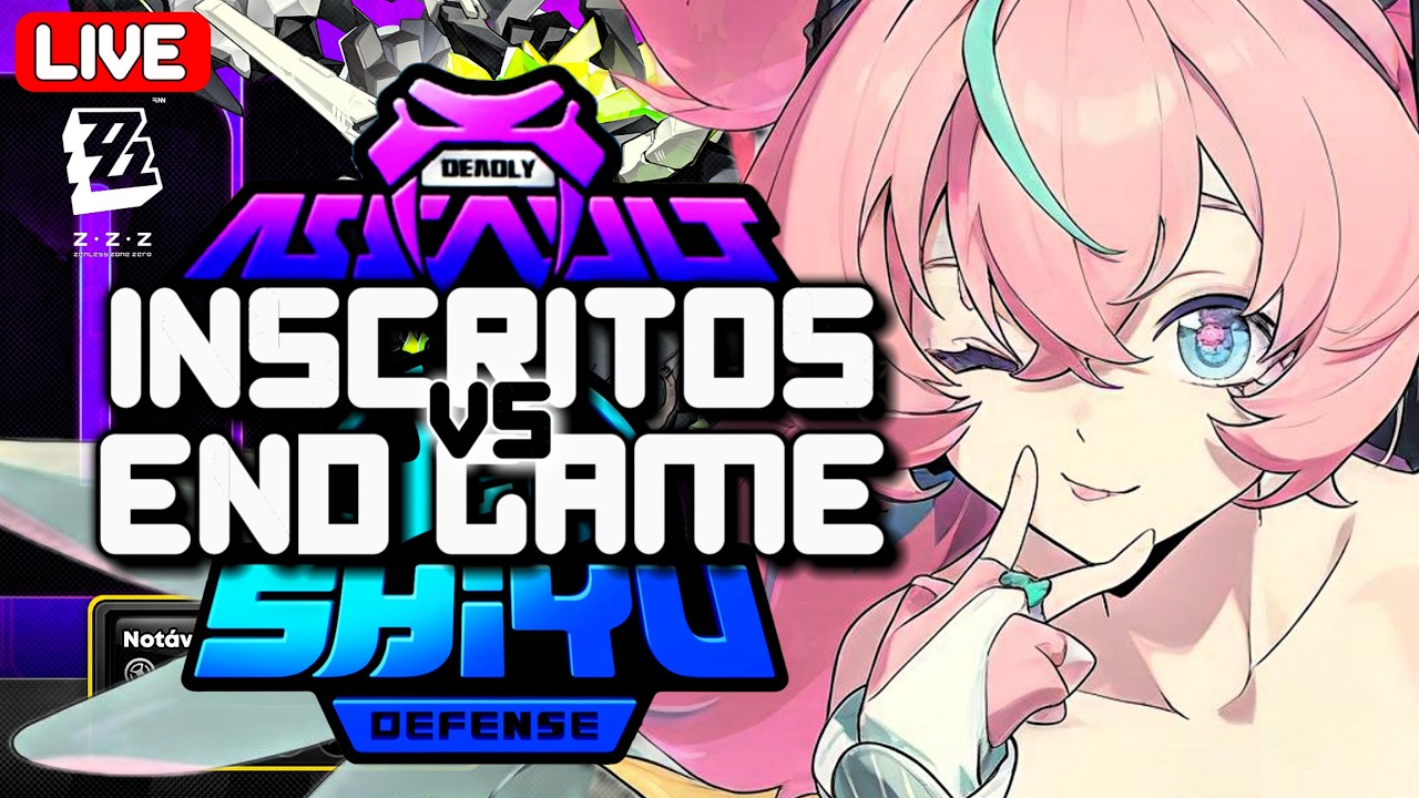 LIVE ANÁLISES DE CONTAS DE INSCRITOS VS END GAME! | Zenless Zone Zero