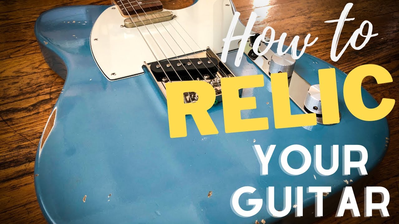 How to Relic A Guitar | Checking The Finish