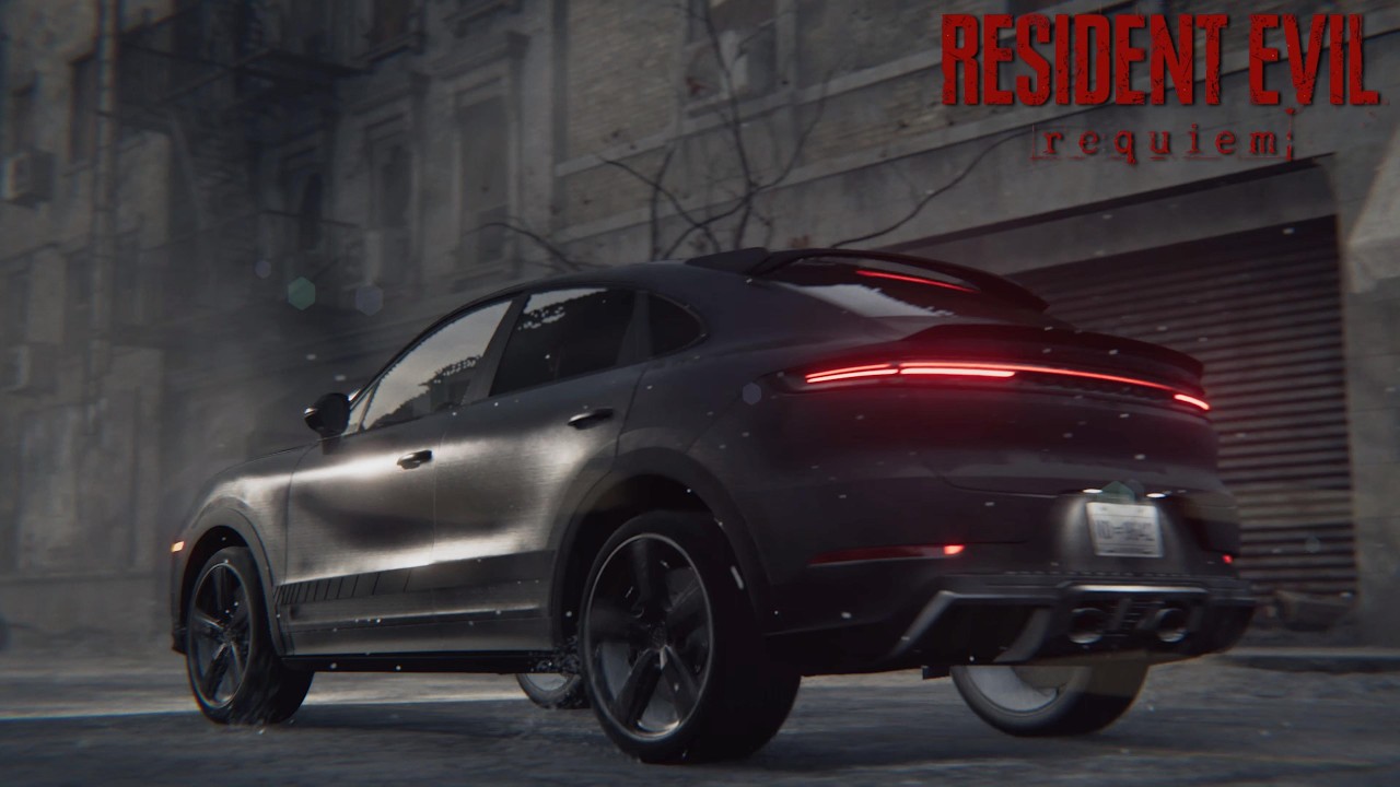 Porsche Cayenne Turbo GT Cutscene Only | Resident Evil 9 Requiem [4K]