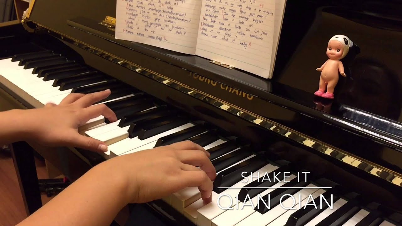 Piano cover SISTAR - SHAKE IT