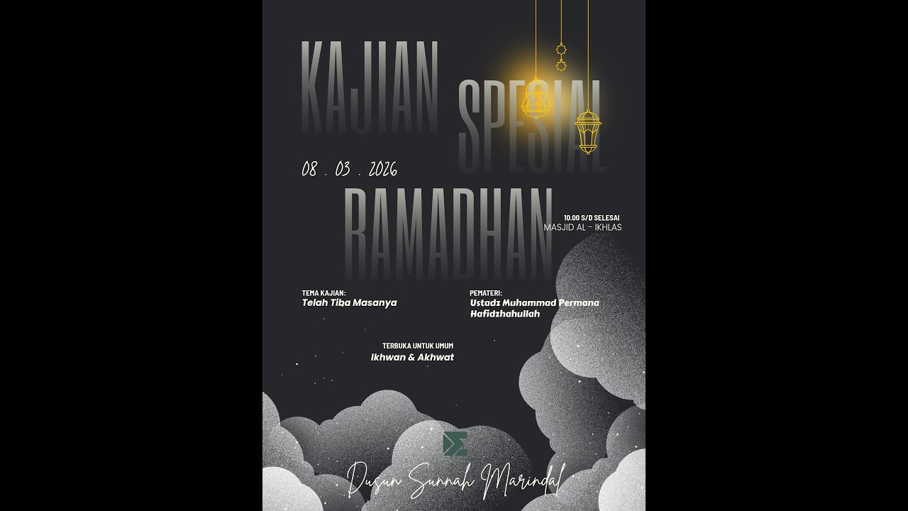 Telah Tiba Masanya | Ustadz Muhammad Permana Hafidzhahullah