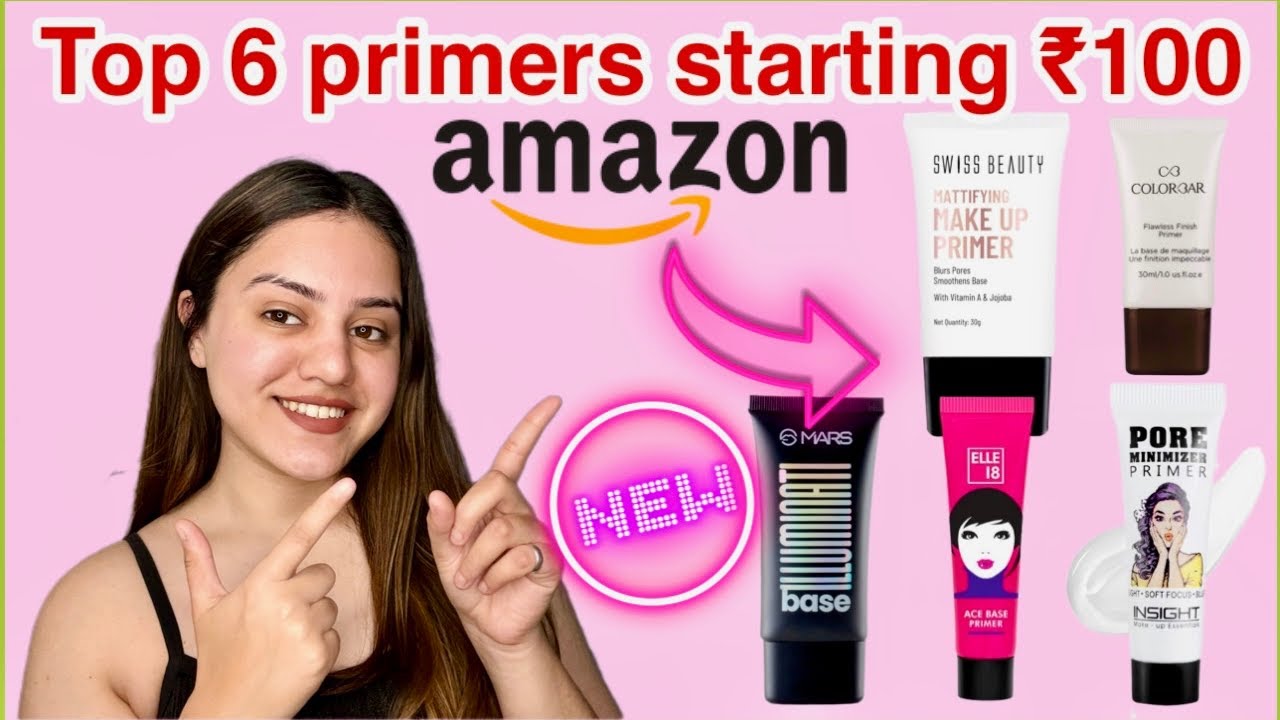 Top 6 best affordable primers in India | For all skin types | Beginner's friendly | kp styles