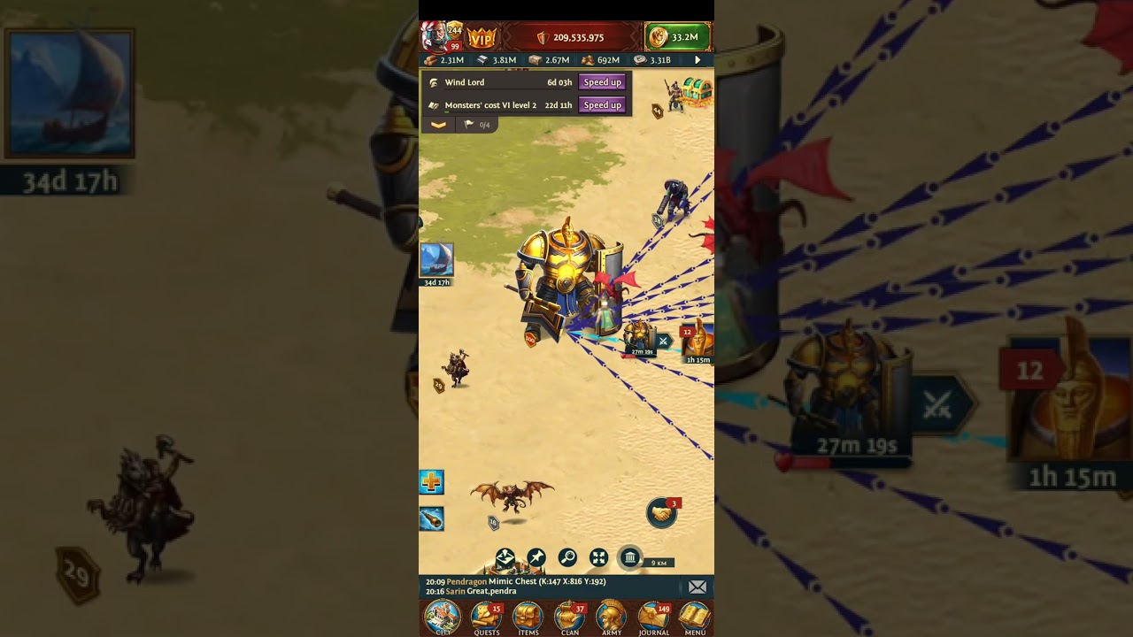 Total Battle : My army size/stack for attacks