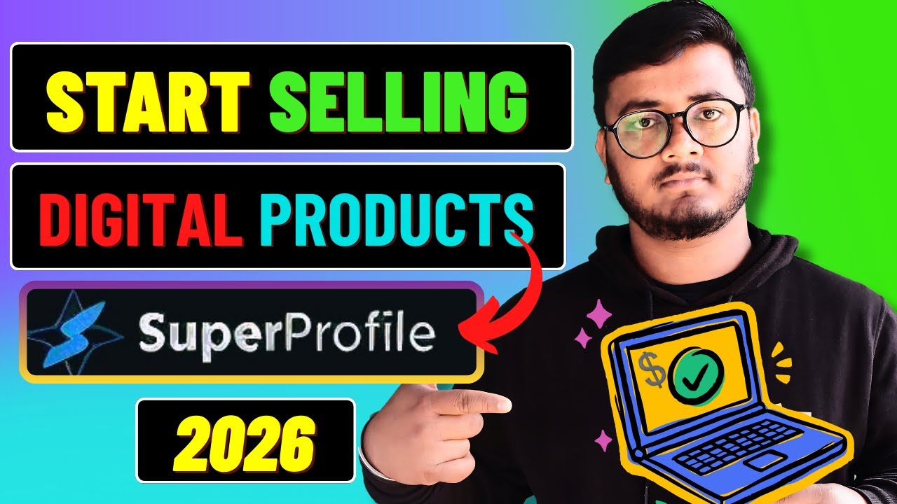 How to Sell Digital Products with SuperProfile | Complete Setup Guide