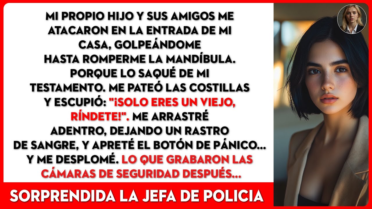 Mi Hijo Me Asaltó, Me Rompió La Mandíbula Y Me Dejó Sangrando Por Mi Dinero... Las Imágenes De...