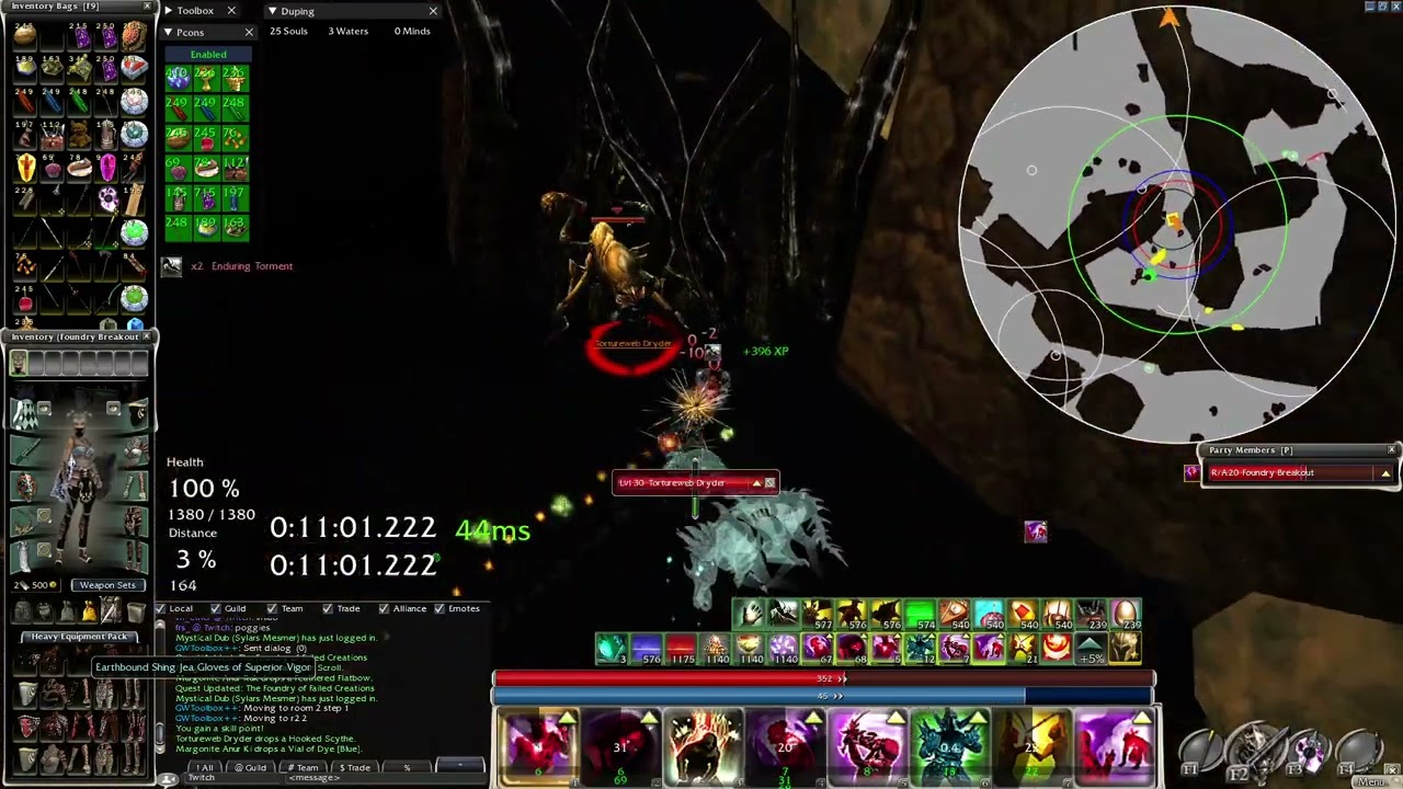 [Loa] 46:22 Solo Domain of Anguish - Guild Wars