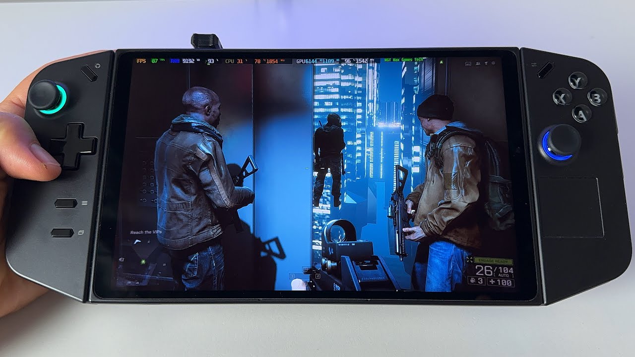 Battlefield 4  | Lenovo Legion GO 1200p high graphics handheld gameplay