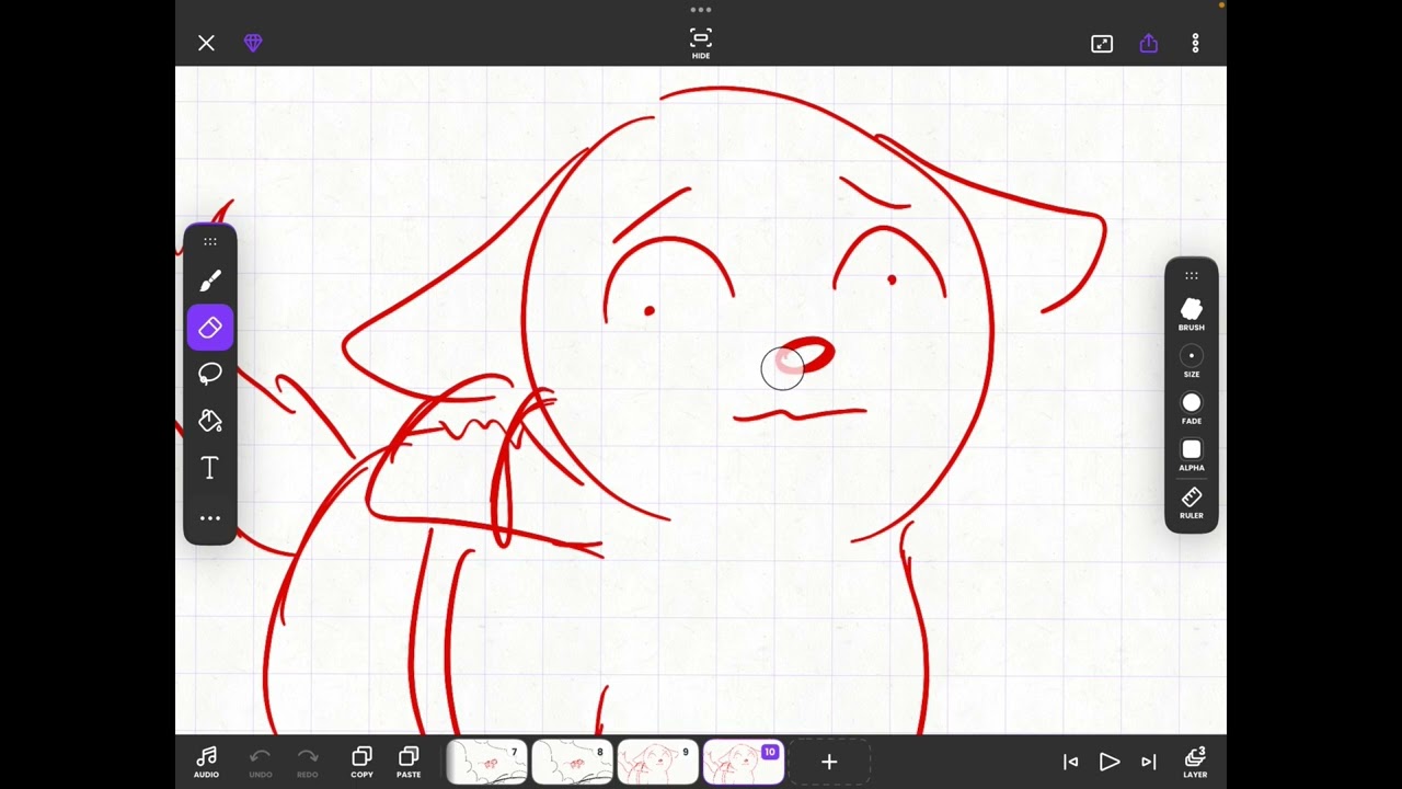 FLIPACLIP - Урок 5 - Как разработать раскадровку, создание рисунков, изображающих события истории.