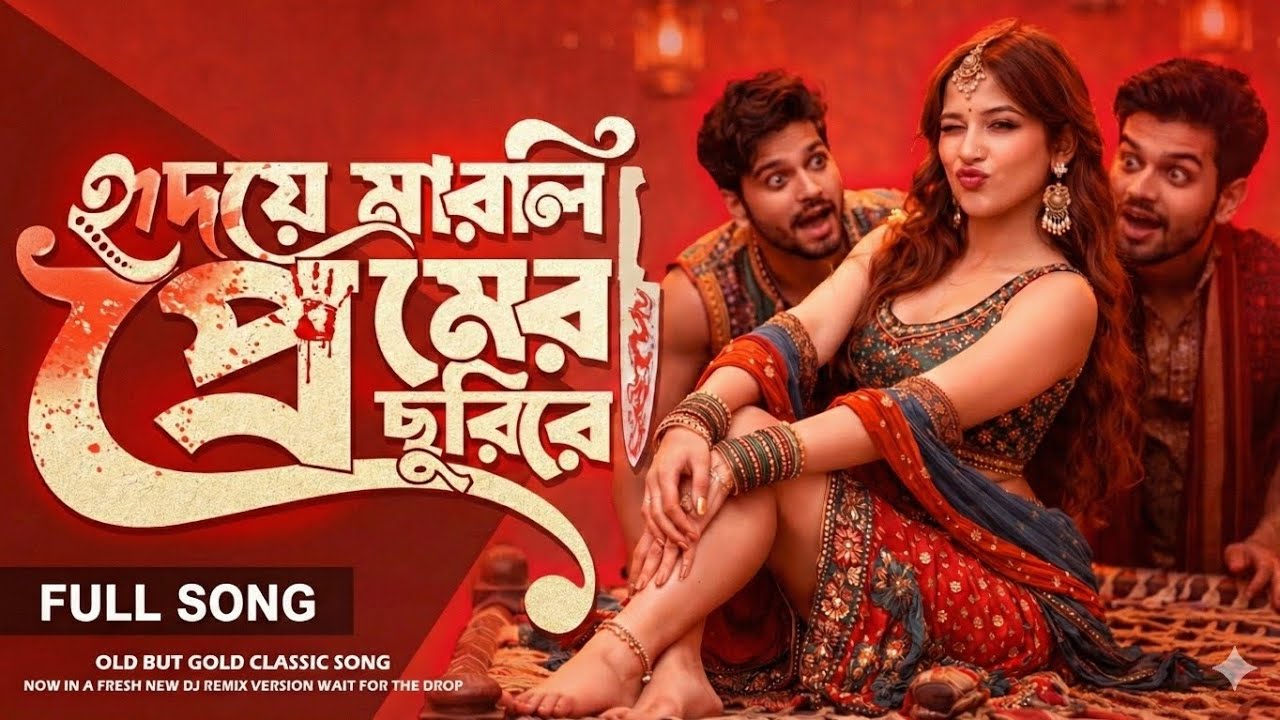 Hridoye Marli Premer Churi Re (DJ Remix) | হৃদয়ে মারলি প্রেমের ছুরি রে | New Bangla Dance Song 2026