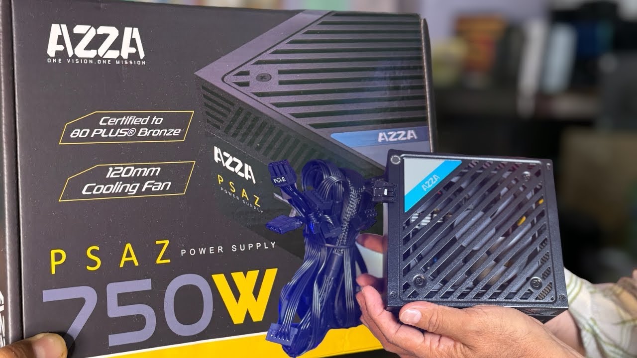 Fuente de poder (PSU) AZZA de 750w 80 plus bronce