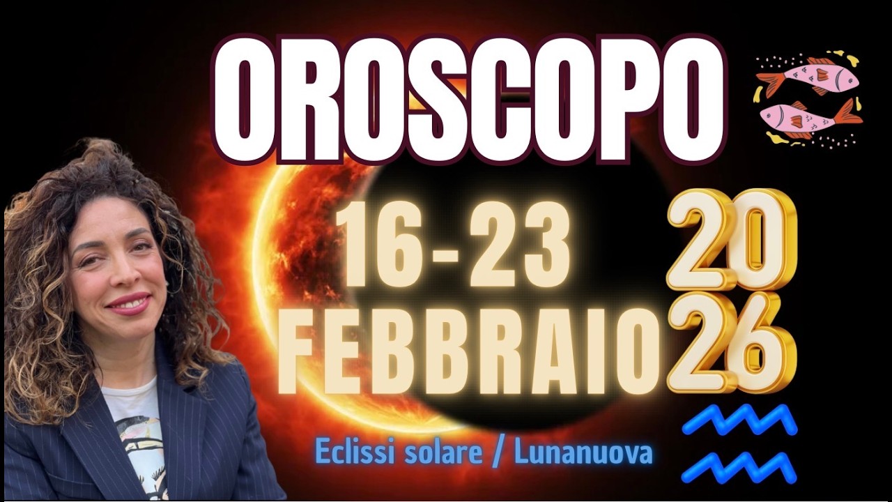 OROSCOPO SETTIMANALE DAL 16 AL 23 FEBBRAIO 2026 | ASTROLOGIA EVOLUTIVA | #astrologia #oroscopo