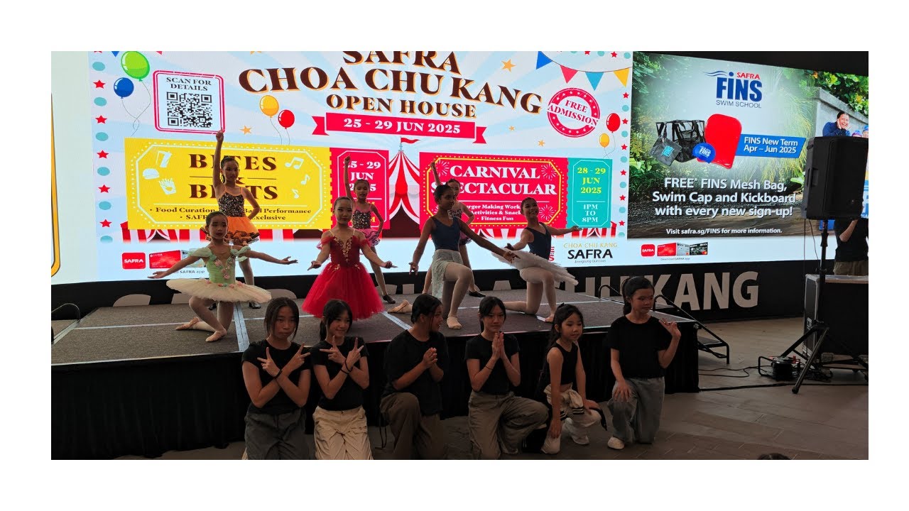 SAFRA - Kids performance @Chua chu kang