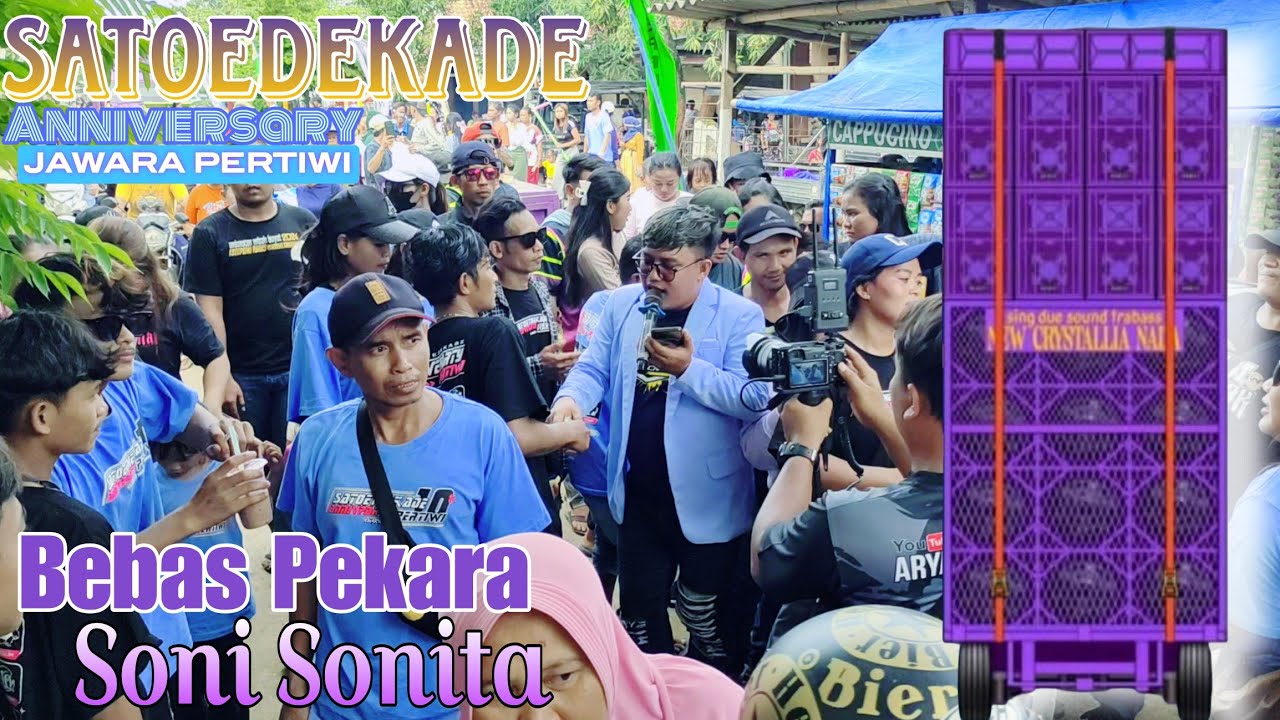 Bebas Pekara Vocal Soni Sonita New Crystallia Nada Live Anniversary Pertiwi Panyindangan Kulon