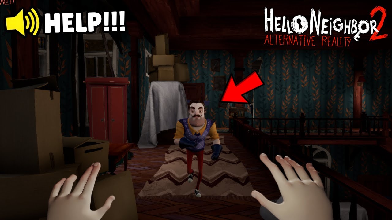 This Hello Neighbor 2 Fangame is CRAZY!!